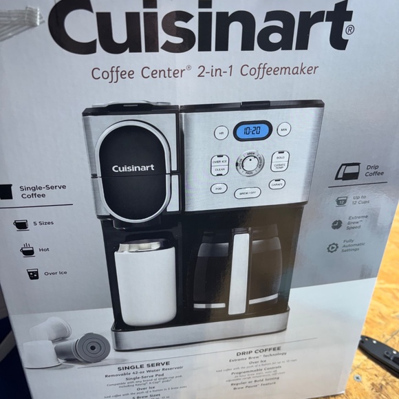 Cuisineart 2 in 1 hot/iced coffee - Picture 2 of 2